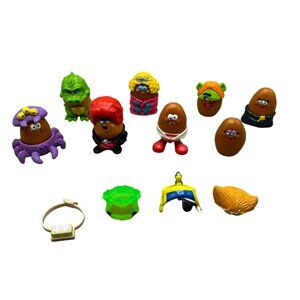 Vintage McDonald's Happy Meal McNugget Nugget Buddies Lot 25 items 80s 90s READ